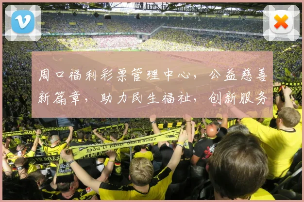 周口福利彩票管理中心，公益慈善新篇章，助力民生福祉，创新服务体验，三大亮点瞩目